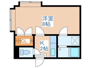 アンブロ－シア平岸の物件間取画像